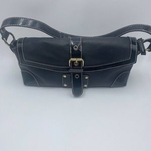 Unbranded Handbag over shoulder buckle in front back good hardware